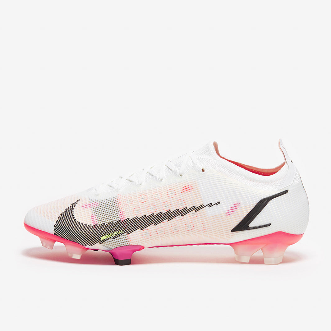 Nike Mercurial Vapor XIV Elite FG Football Boots White/Black/Bright Crimson/Pink Blast