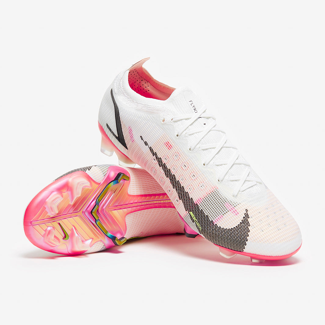 Nike Mercurial Vapor XIV Elite FG Football Boots White/Black/Bright Crimson/Pink Blast
