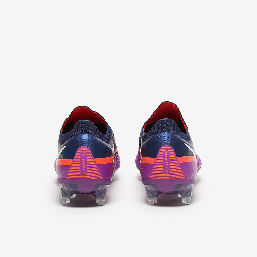 Nike Phantom GT II Elite FG Football Boots College Navy/White/Vivid Purple