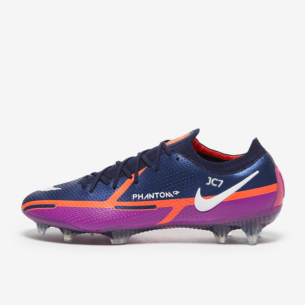 Nike Phantom GT II Elite FG Football Boots College Navy/White/Vivid Purple