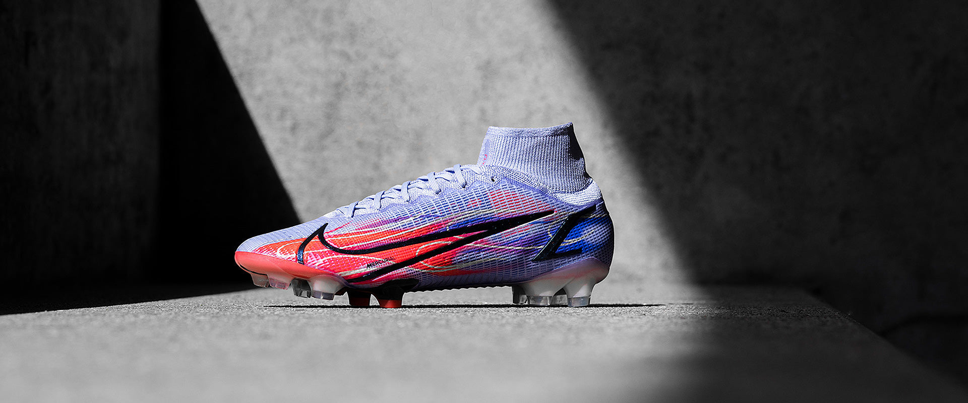 Nike Mercurial Superfly VIII Elite Mbappe FG Chuteira Campo Lilás/Prata
