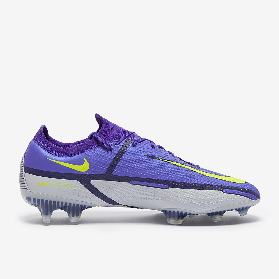 Nike Phantom GT II Elite FG Football Boots Sapphire/Volt/Grey Fog/Blue Void