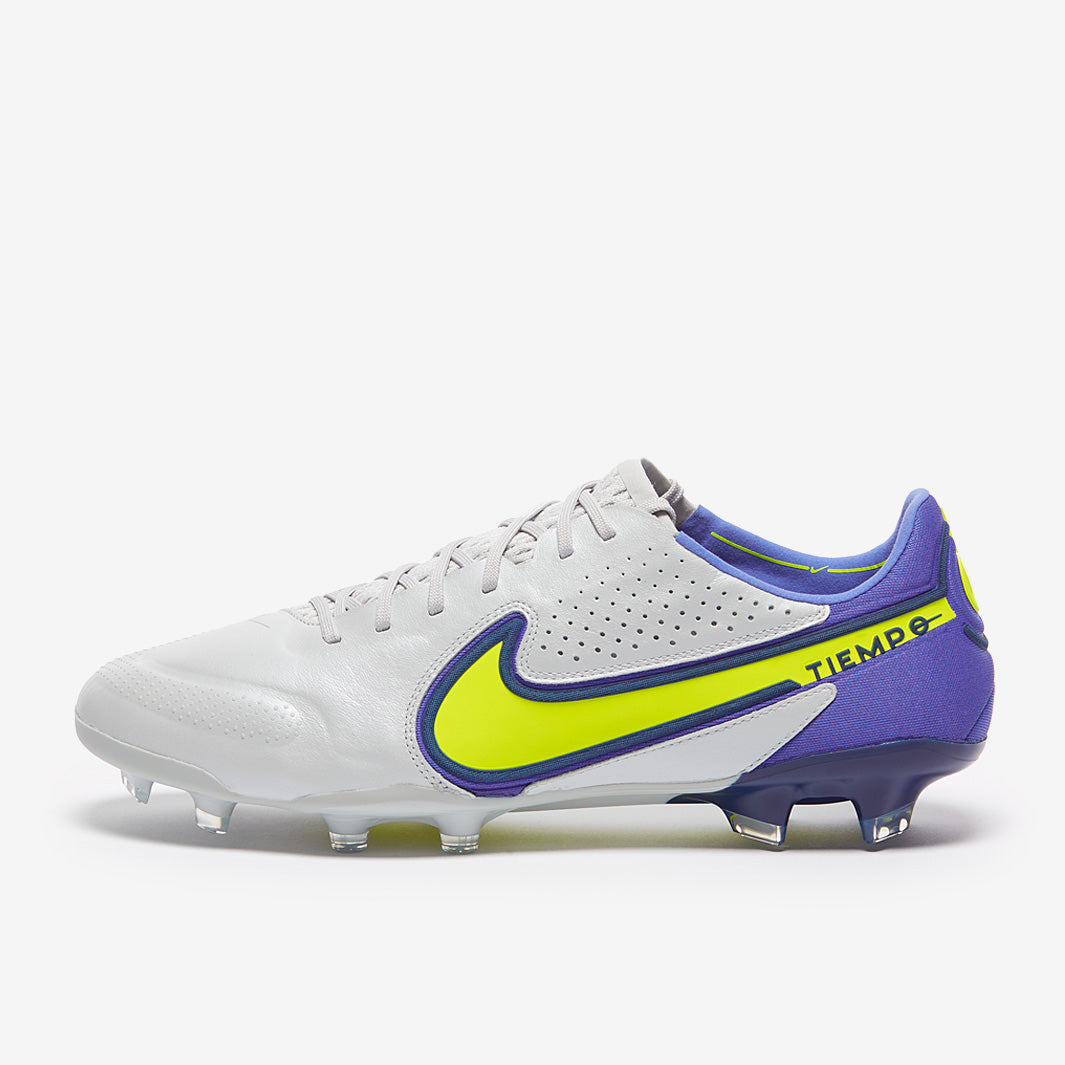 Nike Tiempo Legend IX Elite FG Chuteira Campo Cinza/Verde