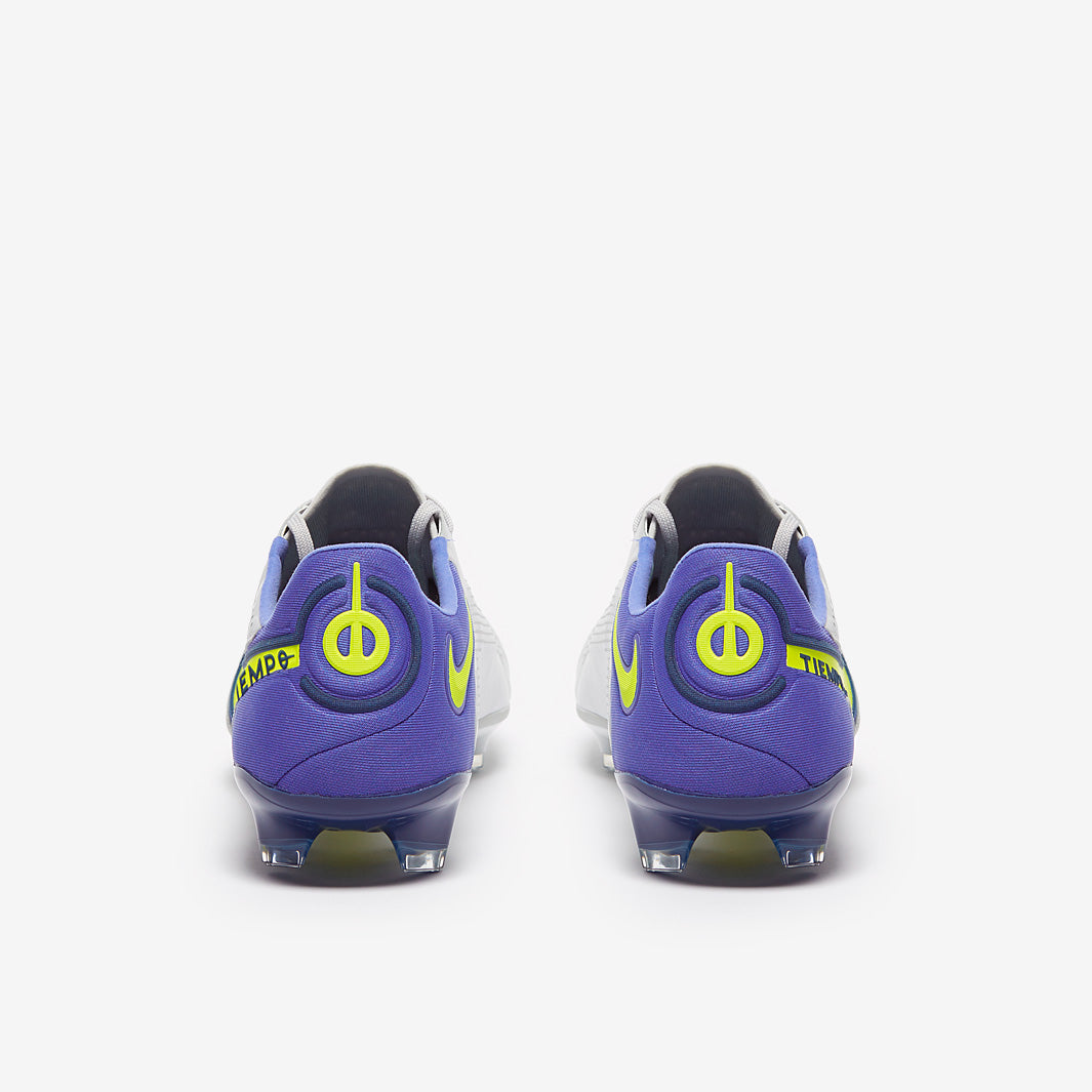 Nike Tiempo Legend IX Elite FG Chuteira Campo Cinza/Verde