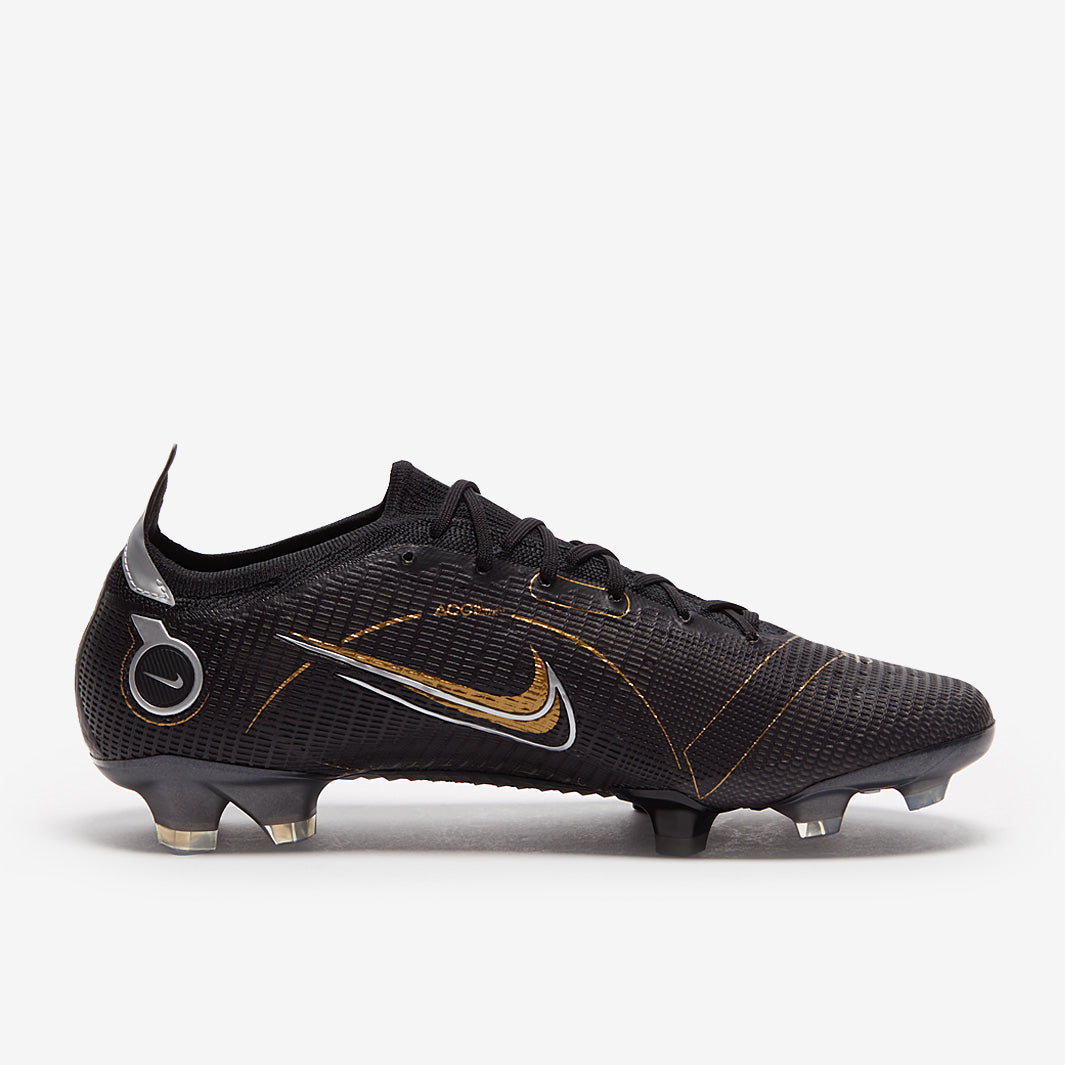 Nike Mercurial Vapor XIV Elite FG Football Boots Black/Metallic Gold/Metallic Silver
