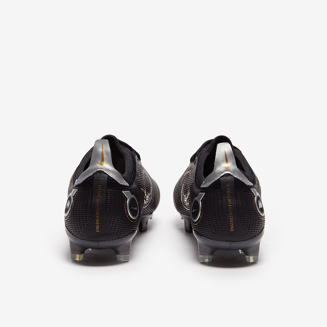 Nike Mercurial Vapor XIV Elite FG Football Boots Black/Metallic Gold/Metallic Silver