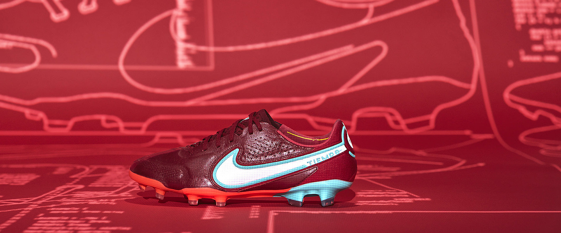Nike Tiempo Legend IX Elite FG Football Boots Team Red/White/Mystic Hibiscus