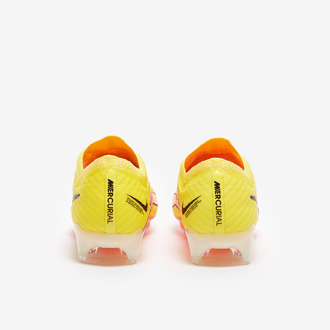 Nike Air Zoom Mercurial Vapor XV Elite FG Football Boots Yellow Strike/Sunset Glow/Doll