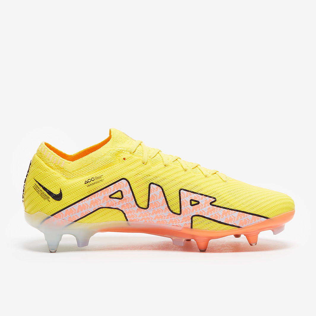 Nike Air Zoom Mercurial Vapor XV Elite SG-Pro Anti-Clog Football Boots Yellow Strike/Sunset Glow/Doll