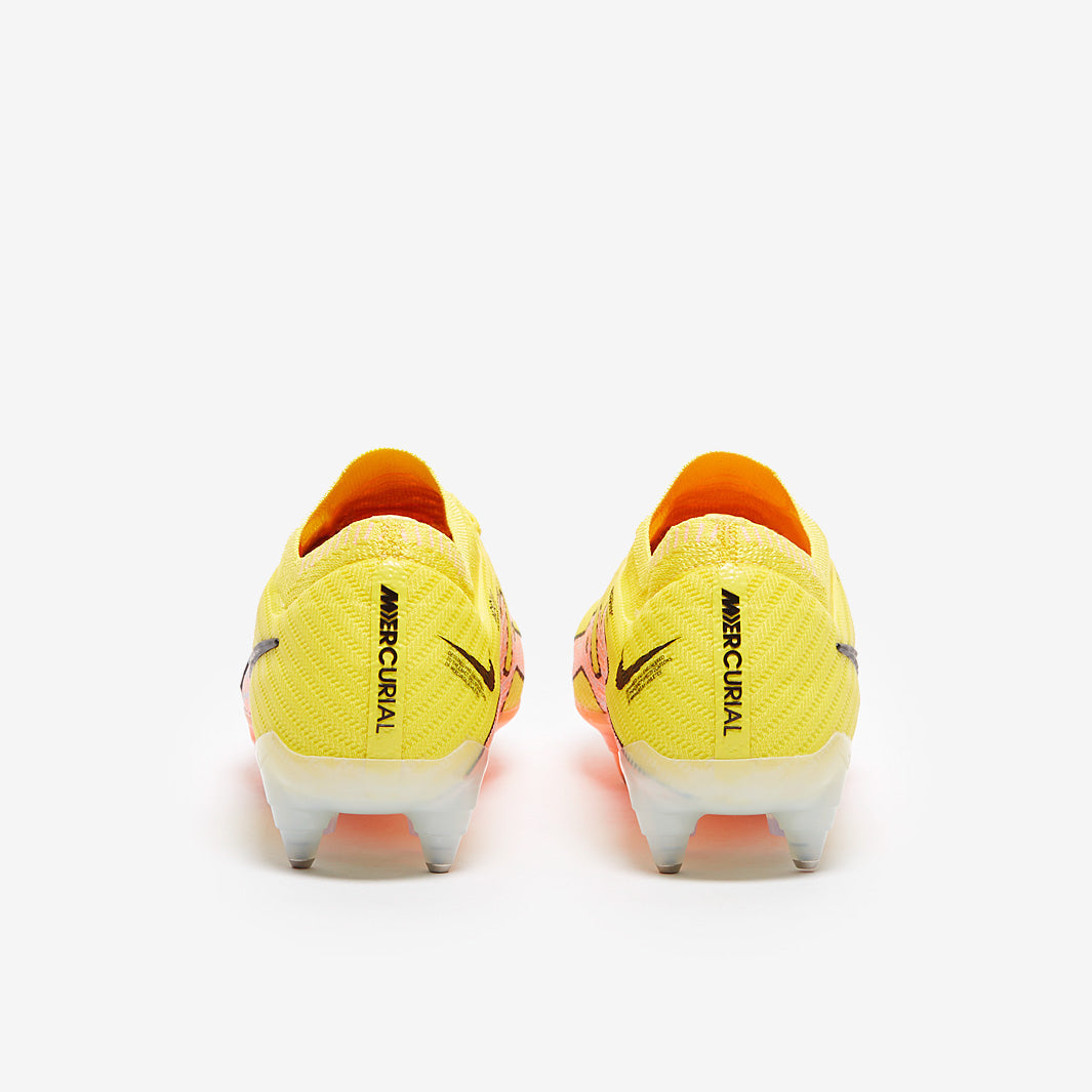 Nike Air Zoom Mercurial Vapor XV Elite SG-Pro Anti-Clog Football Boots Yellow Strike/Sunset Glow/Doll