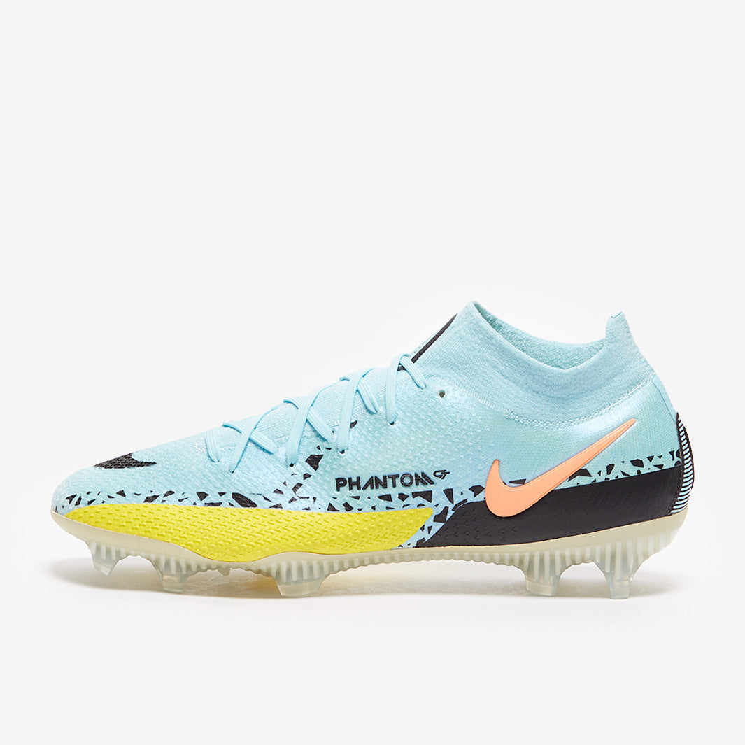 Nike Phantom GT II Elite DF FG Football Boots Glacier Ice/Black/Yellow Strike