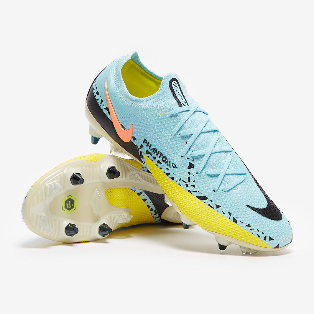 Nike Phantom GT II Elite SG Pro Anti-Clog Football Boots Black/White