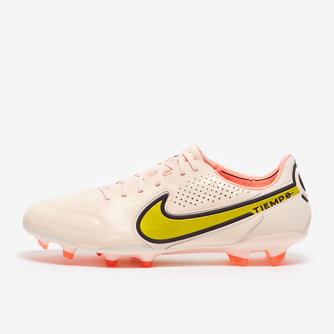 Nike Tiempo Legend IX Elite FG Football Boots Guava Ice/Yellow Strike/Sunset Glow