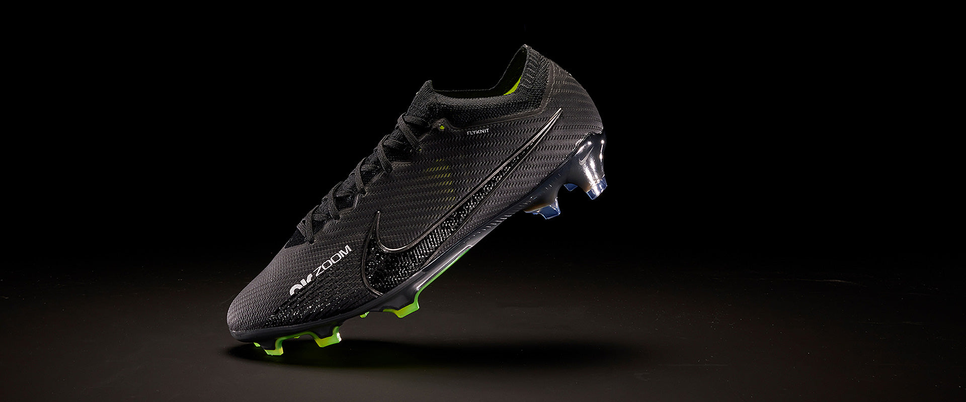 Nike Air Zoom Mercurial Vapor XV Elite FG Football Boots Black/Dk Smoke Grey/Summit White/Volt