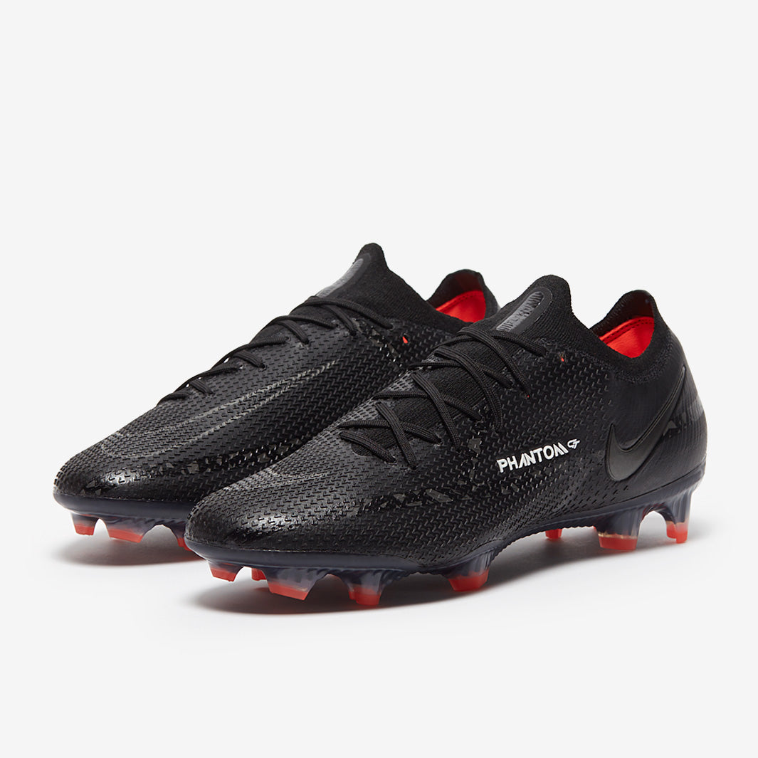 Nike Phantom GT II Elite FG Football Boots Black/Dark Smoke Grey/Summit White