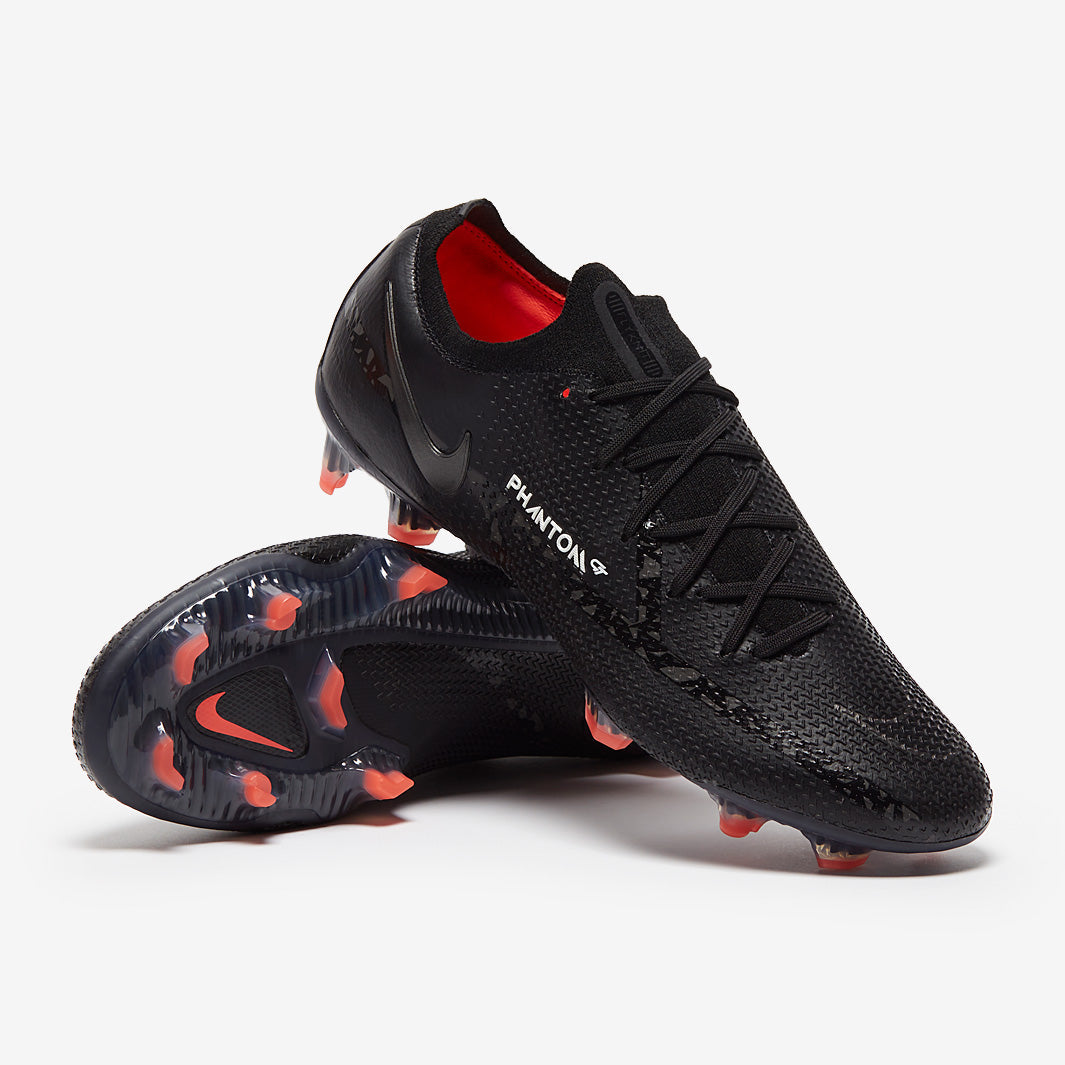 Nike Phantom GT II Elite FG Football Boots Black/Dark Smoke Grey/Summit White