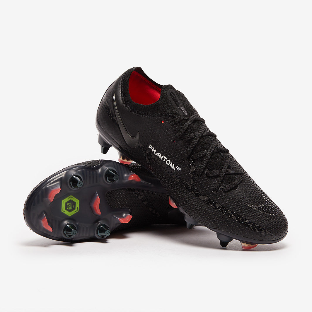 Nike Phantom GT II Elite SG Pro Anti-Clog Football Boots Black/Dk Smoke Grey/Summit White
