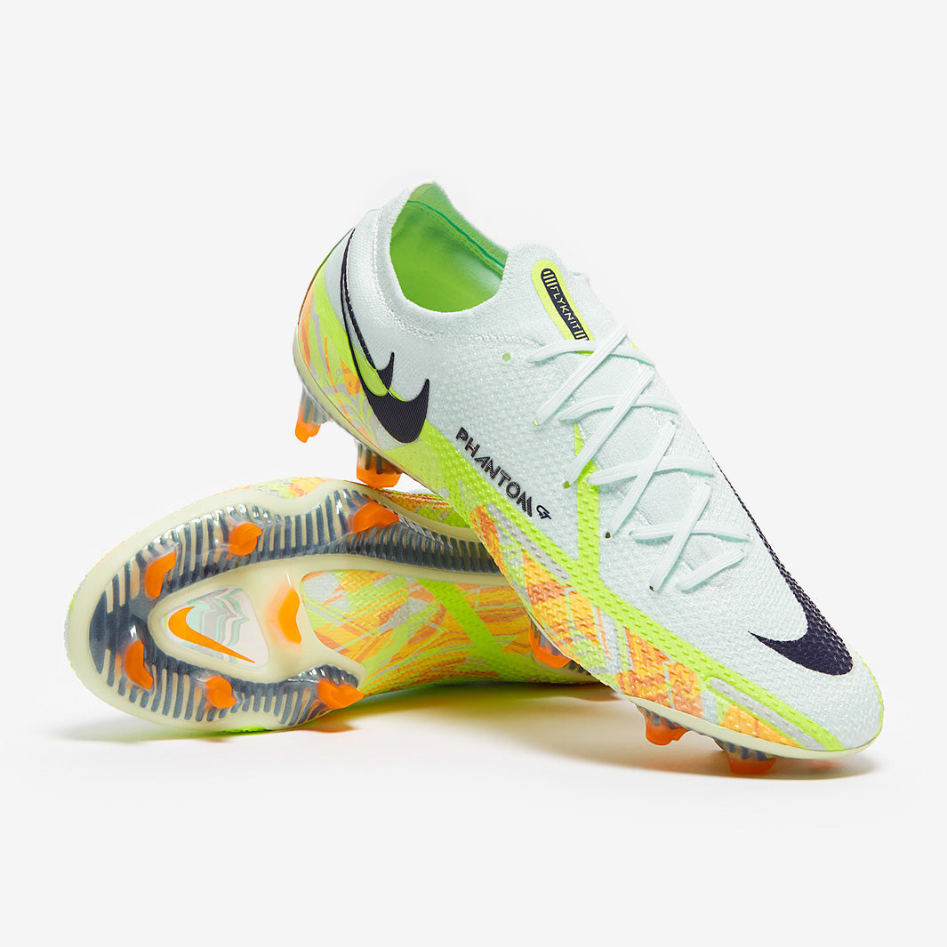 Nike Phantom GT II Elite FG Football Boots Barely Green/Blackened Blue/Ghost Green