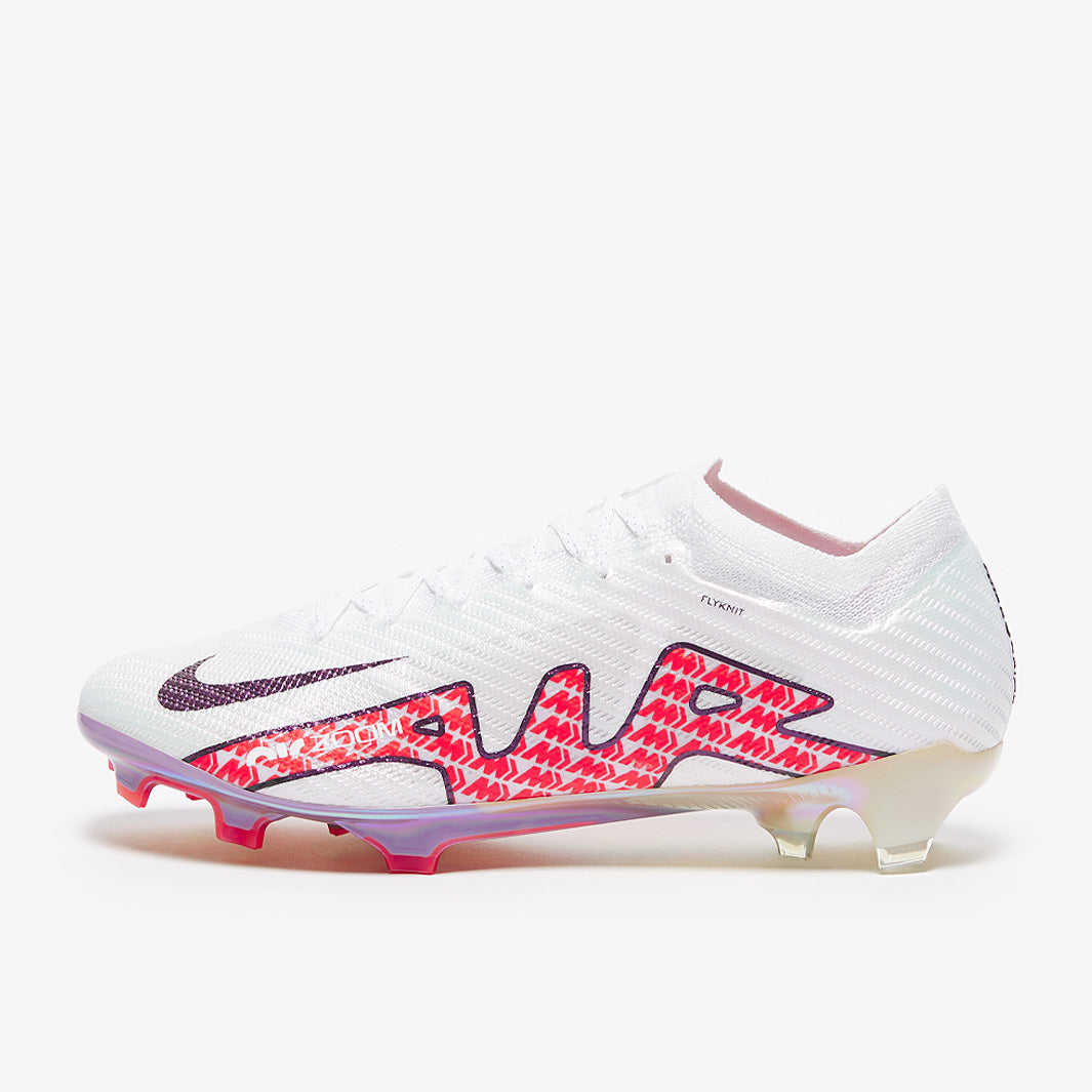 Nike Air Zoom Mercurial Vapor XV Elite FG Football Boots White/Off Noir/Coconut Milk