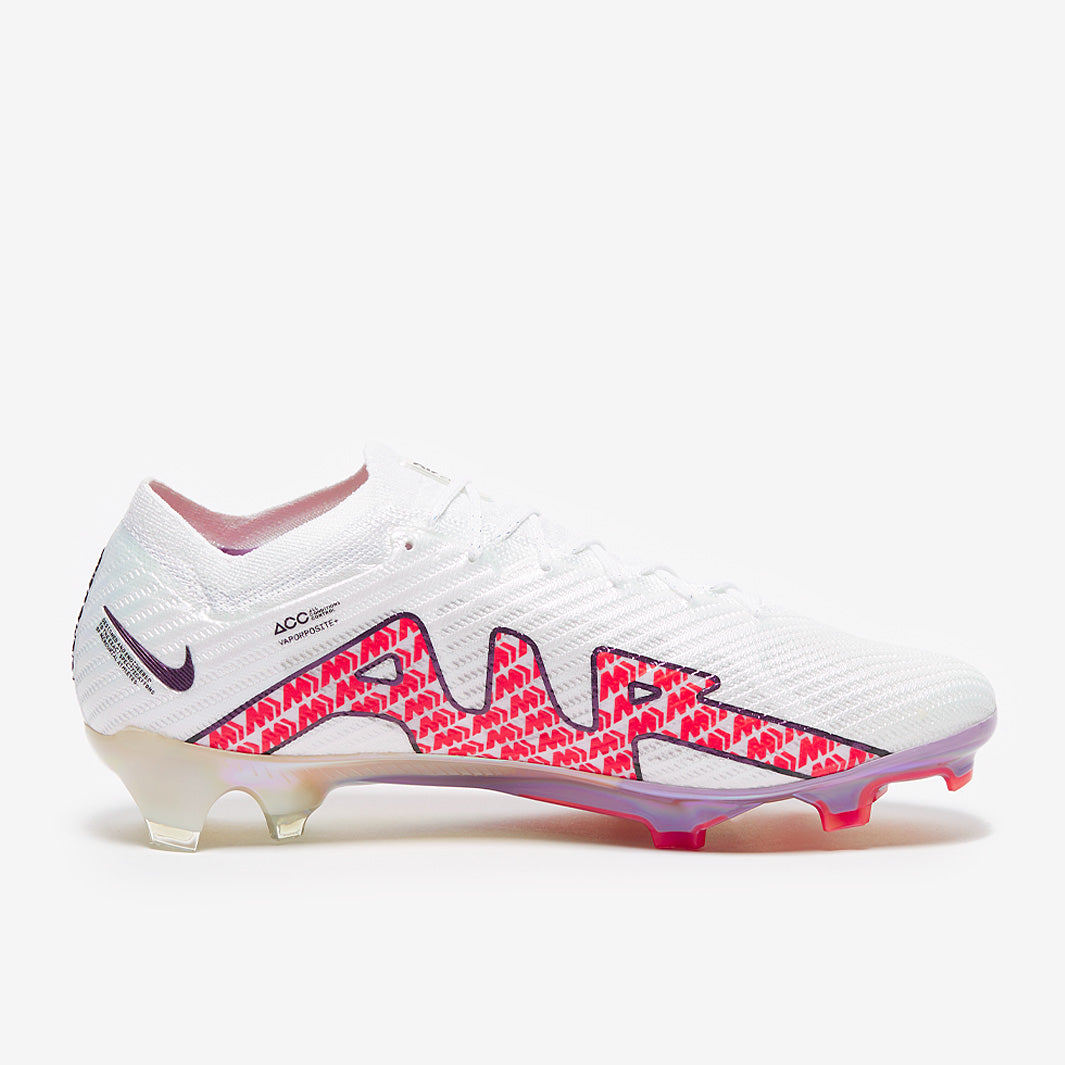 Nike Air Zoom Mercurial Vapor XV Elite FG Football Boots White/Off Noir/Coconut Milk