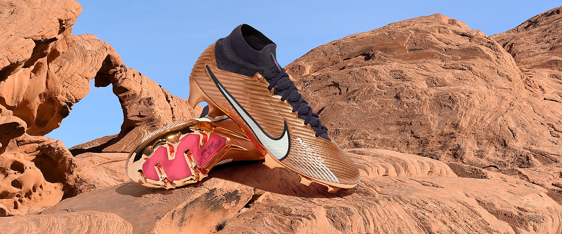 Nike Air Zoom Mercurial Superfly IX Elite FG Football Boots Metallic Copper/Metallic Copper