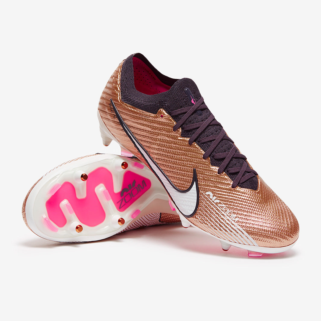 Nike Air Zoom Mercurial Vapor VX Elite Pro-SG Anti-Clog Football Boots Metallic Copper/Metallic Copper