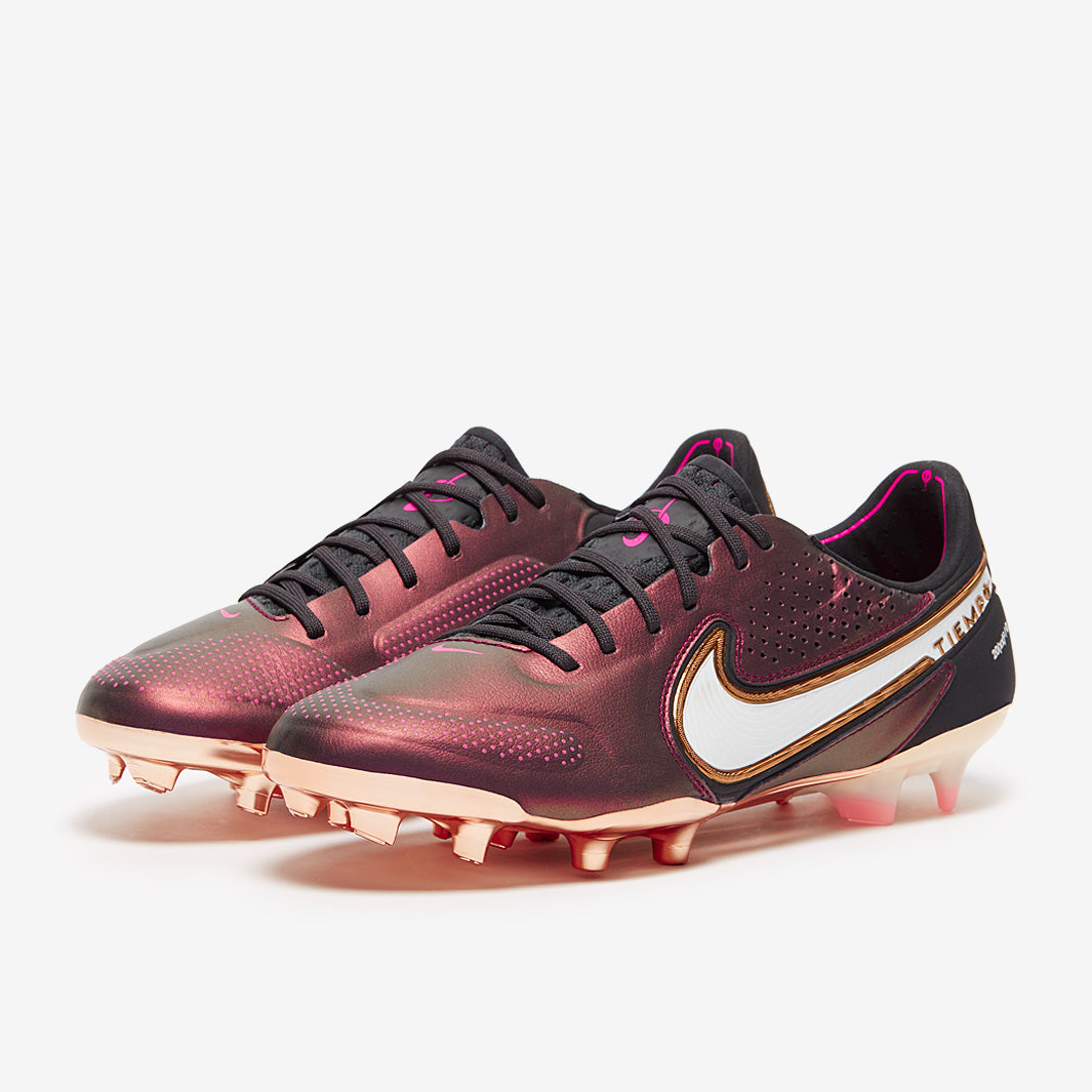 Nike Tiempo Legend IX Elite FG Football Boots Space Purple/White/Off Noir/Pink Blast