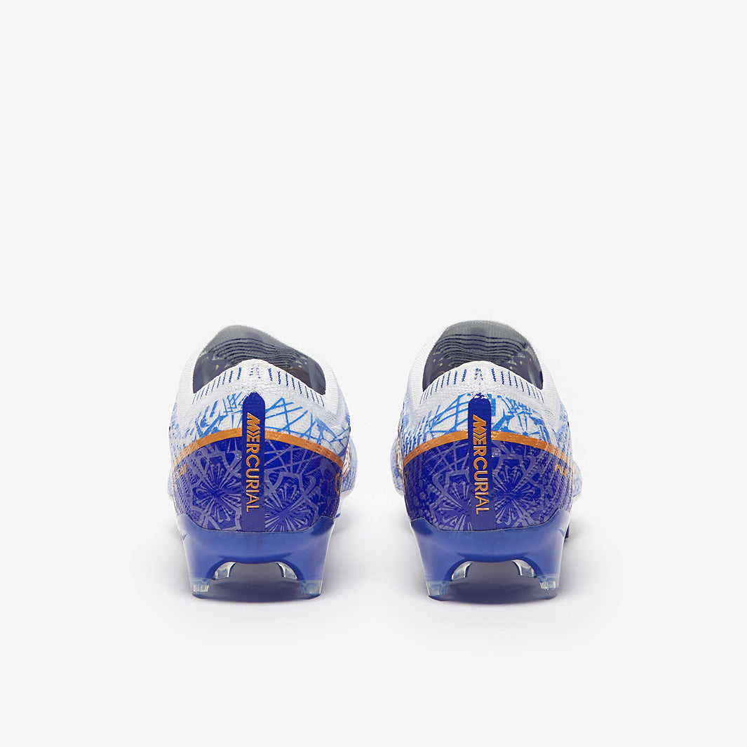Nike Air Zoom Mercurial Vapor XV Elite CR7 FG Football Boots White/Metallic Copper/Concord