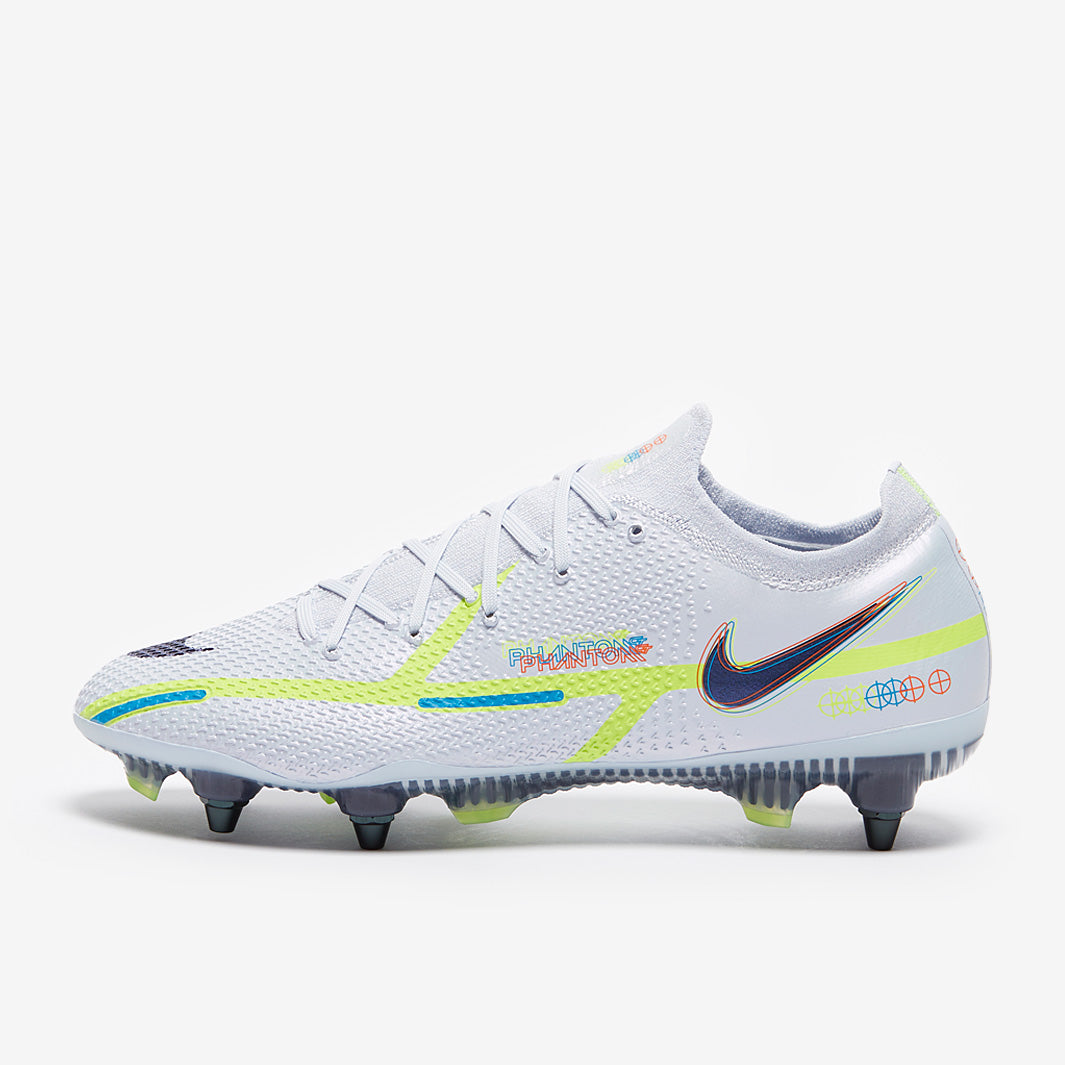 Nike Phantom GT2 Elite SG-Pro Player Edition Football Boots Football Grey/Blackened Blue