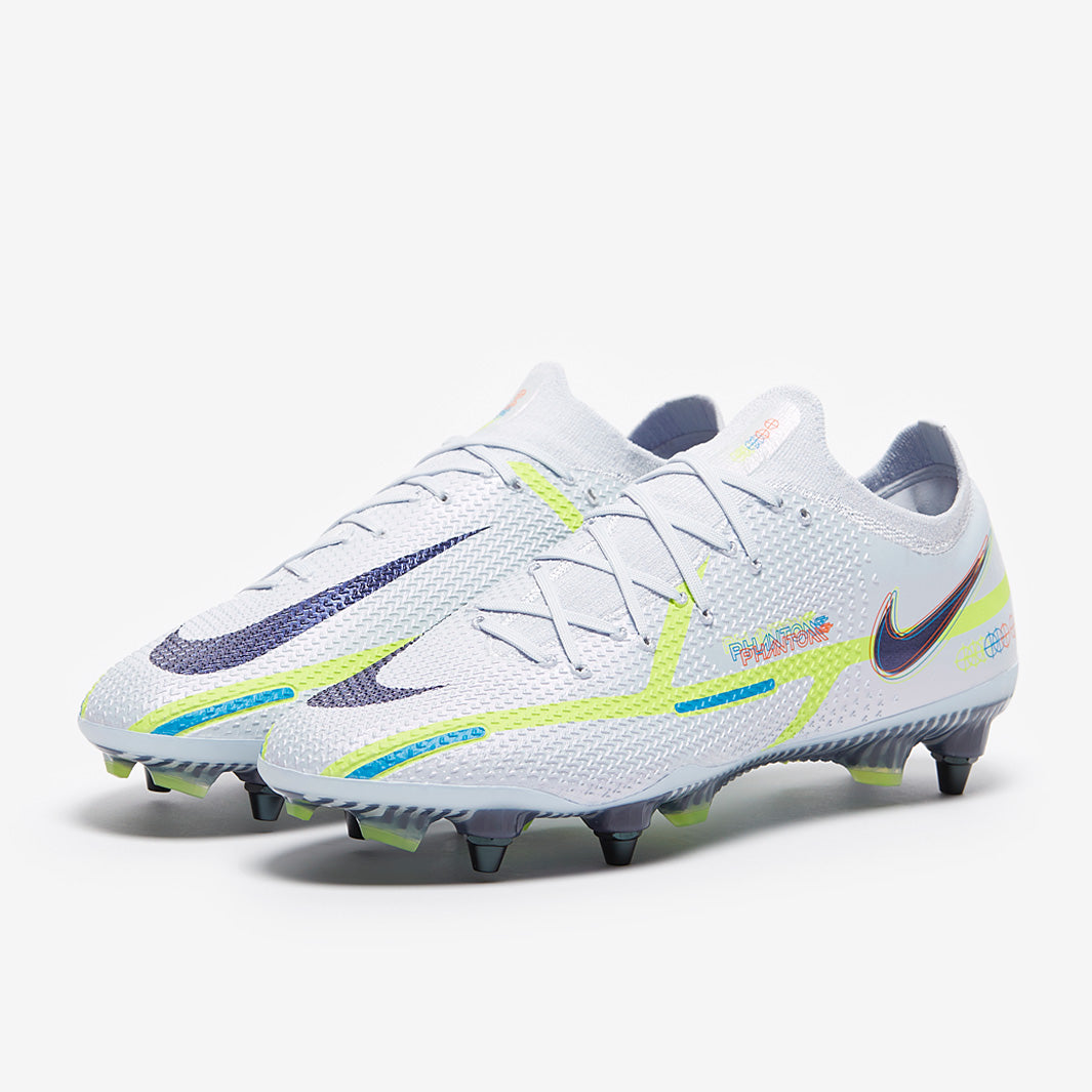 Nike Phantom GT2 Elite SG-Pro Player Edition Football Boots Football Grey/Blackened Blue