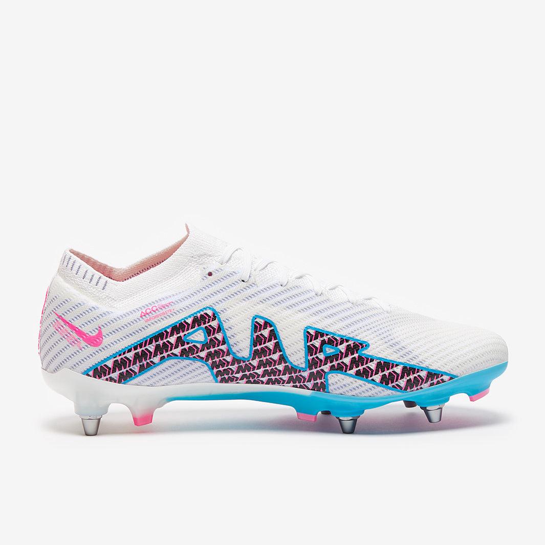 Nike Air Zoom Mercurial Vapor XV Elite SG-Pro Player Edition Football Boots White/Baltic Blue/Pink Blast/Indigo Haze