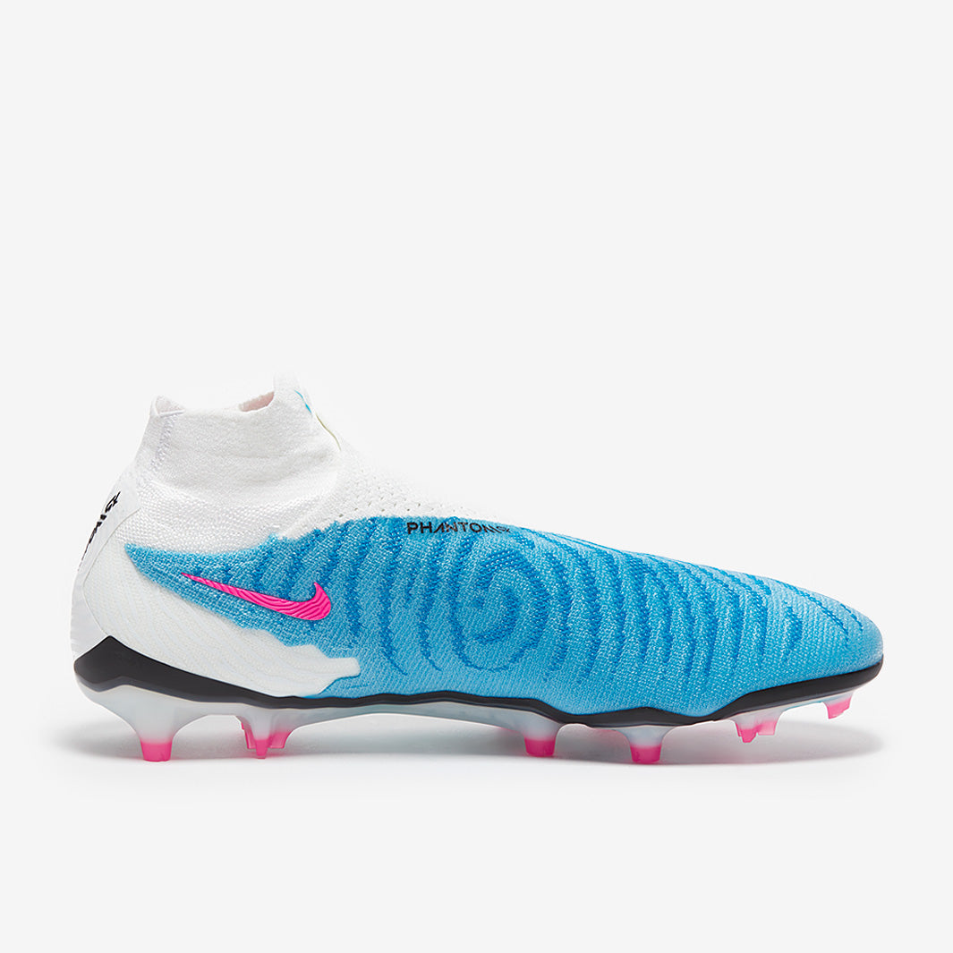 Nike Phantom GX Elite DF FG Football Boots Baltic Blue/Pink Blast/White/Laser Blue