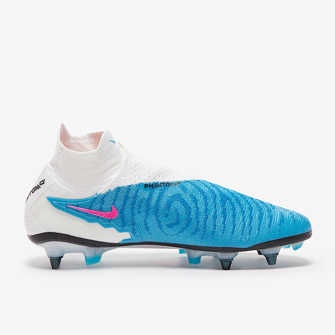 Nike Phantom GX Elite DF SG-Pro Player Edition Football Boots Baltic Blue/Pink Blast/White/Laser Blue