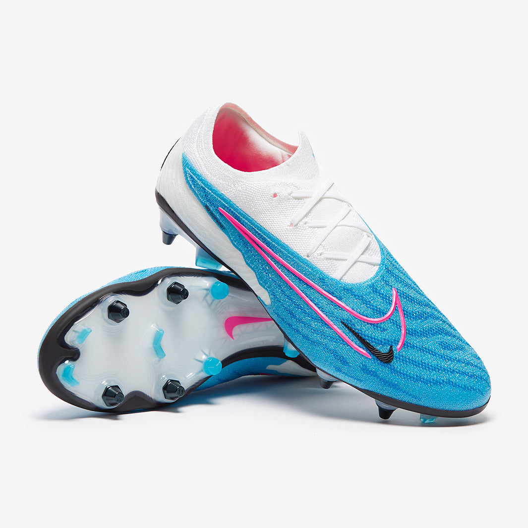 Nike Phantom GX Elite SG-Pro Player Edition Football Boots Baltic Blue/Pink Blast/White/Laser Blue