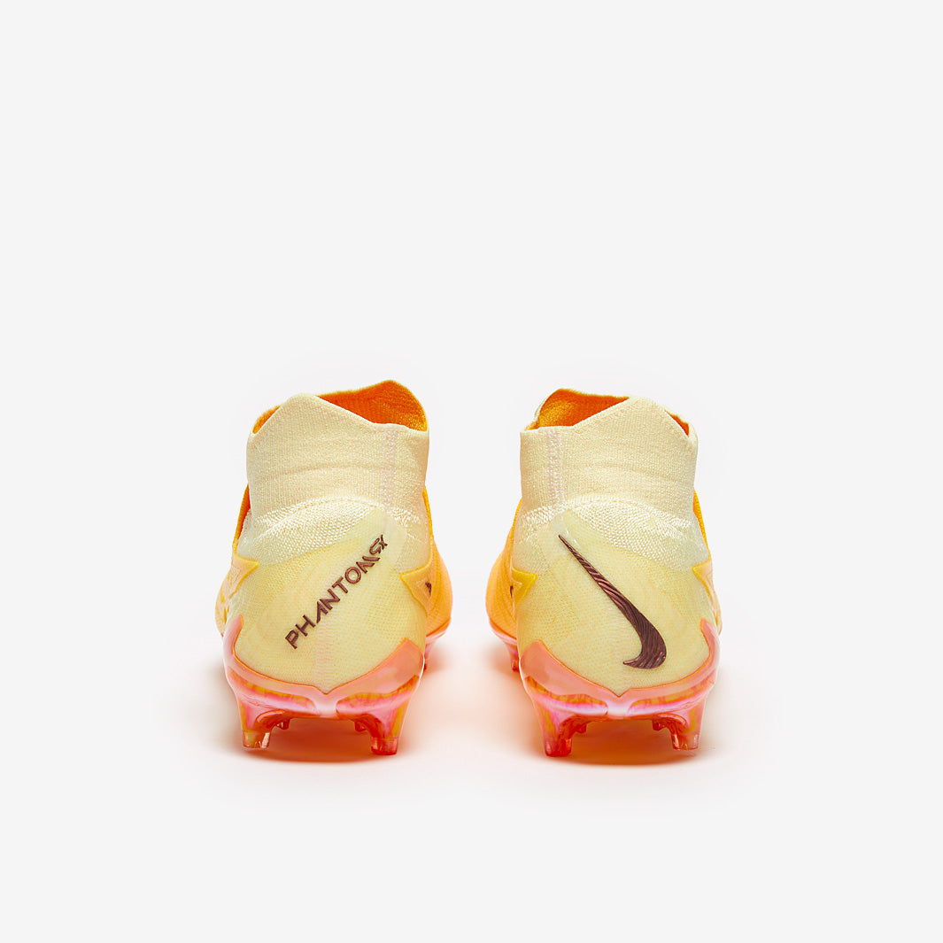 Nike Phantom GX Elite DF FG Football Boots Citron Tint/Burgundy Crush