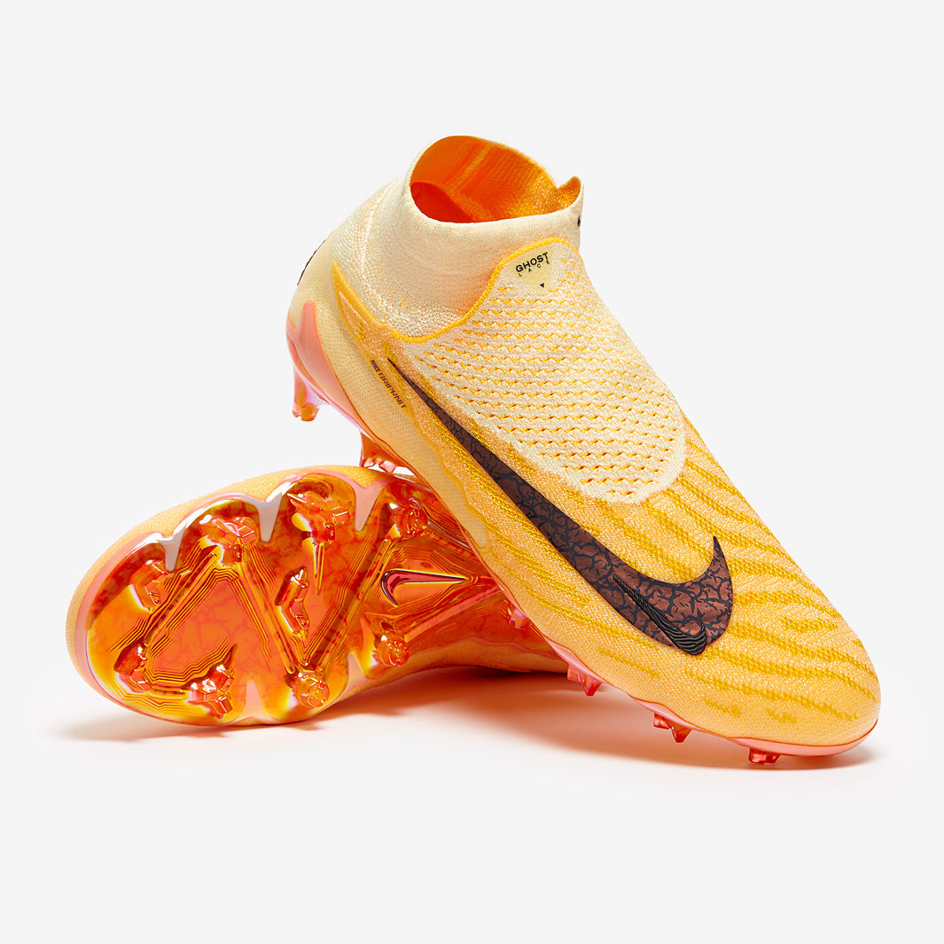 Nike Phantom GX Elite DF FG Football Boots Citron Tint/Burgundy Crush
