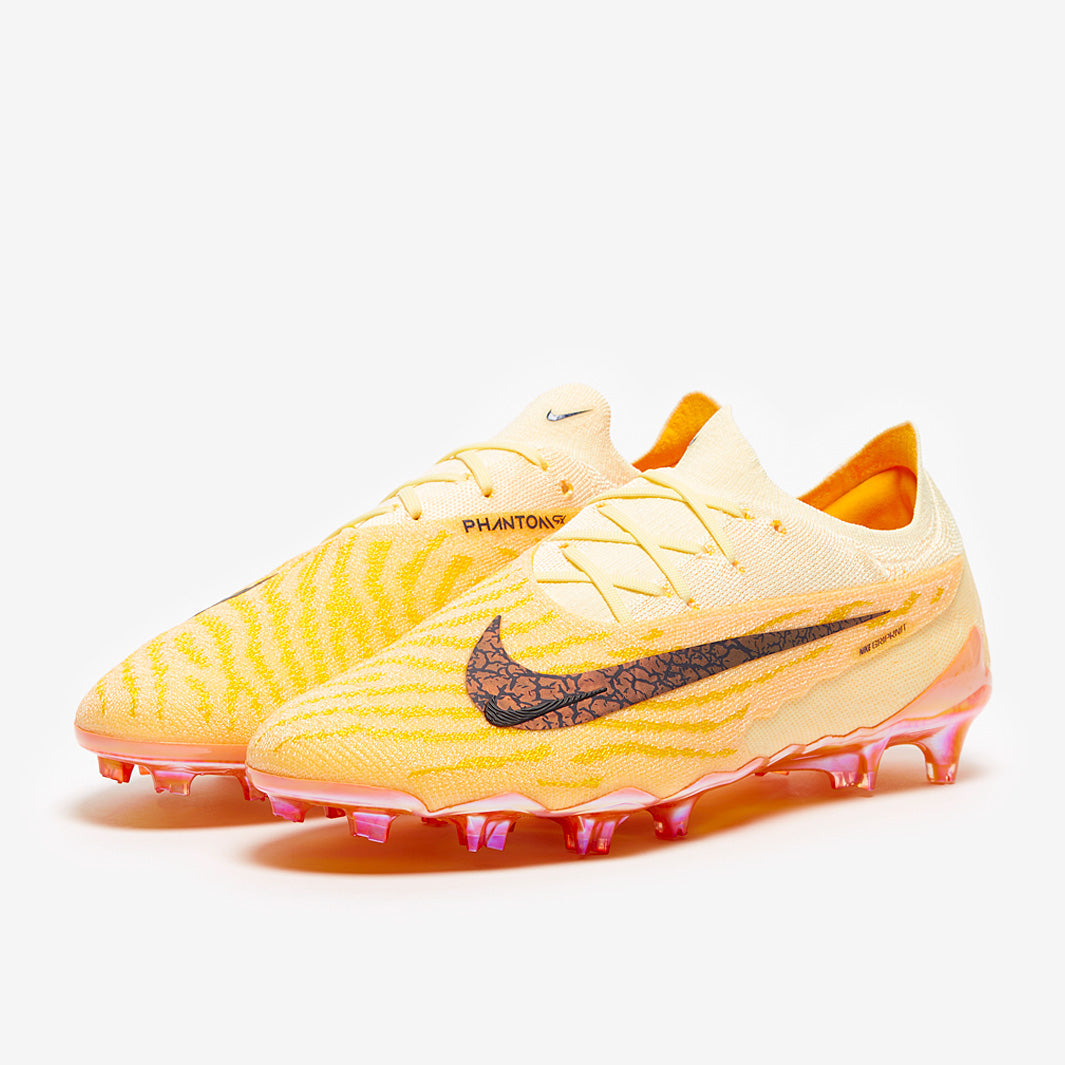 Nike Phantom GX Elite FG Football Boots Citron Tint/Burgundy Crush