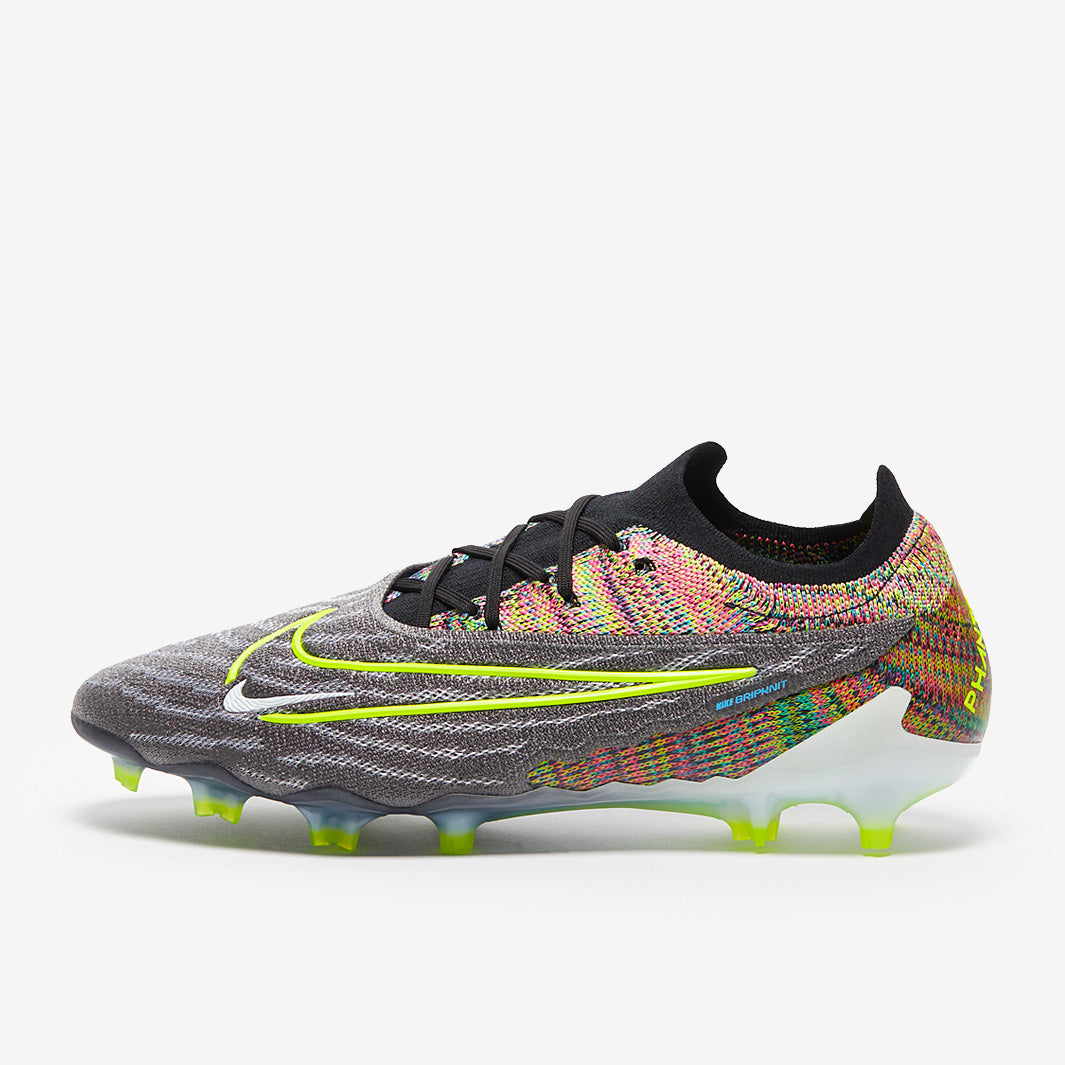 Nike Phantom GX Elite Link FG Football Boots Black/Volt/White/Blue Glow