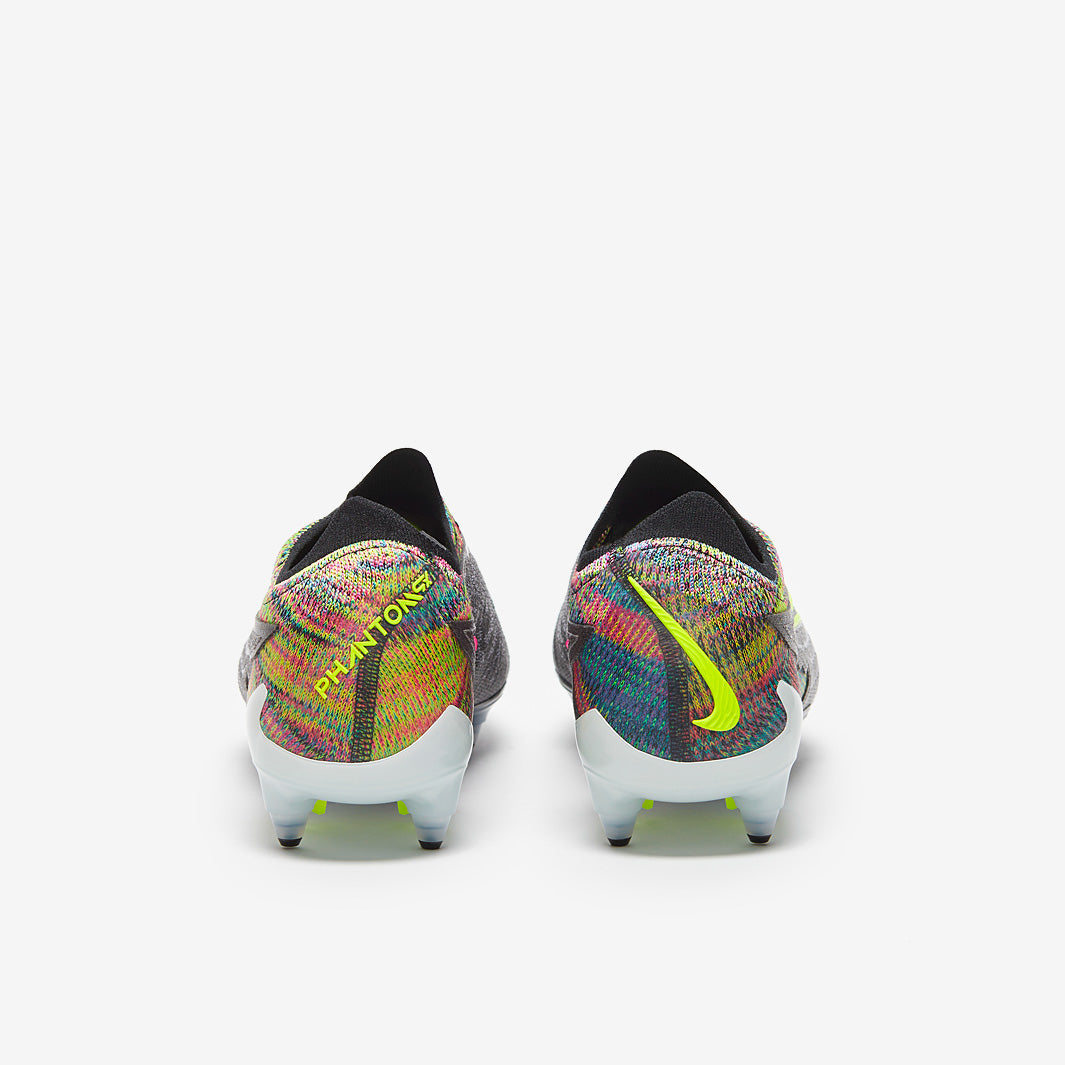 Nike Phantom GX Elite Link SG-Pro Anti-Clog Football Boots Black/Volt/White/Blue Glow