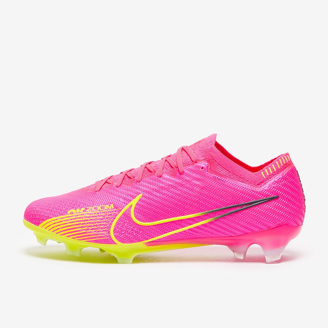 Nike Air Zoom Mercurial Vapor XV Elite FG Football Boots Pink Blast/Volt/Gridiron