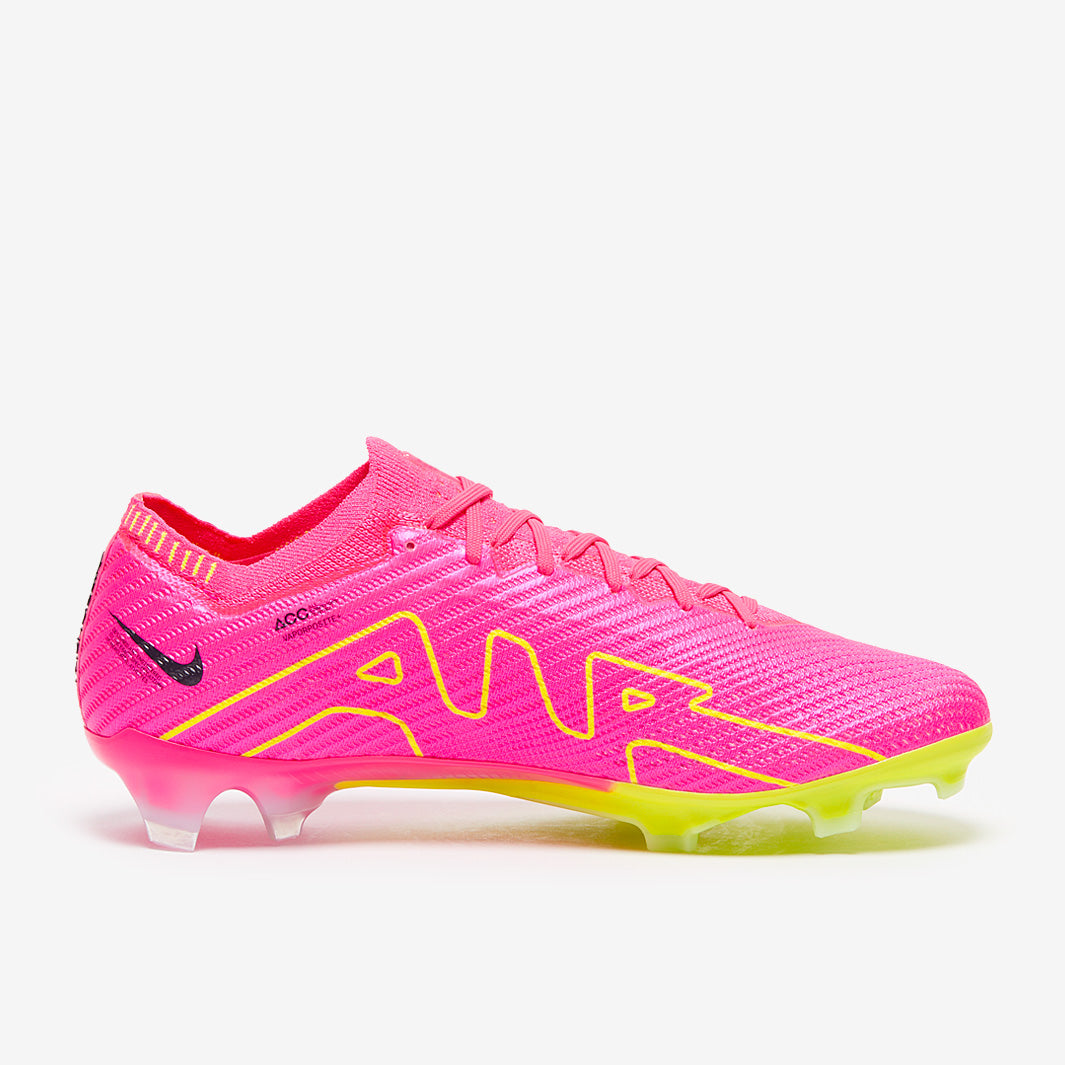Nike Air Zoom Mercurial Vapor XV Elite FG Football Boots Pink Blast/Volt/Gridiron