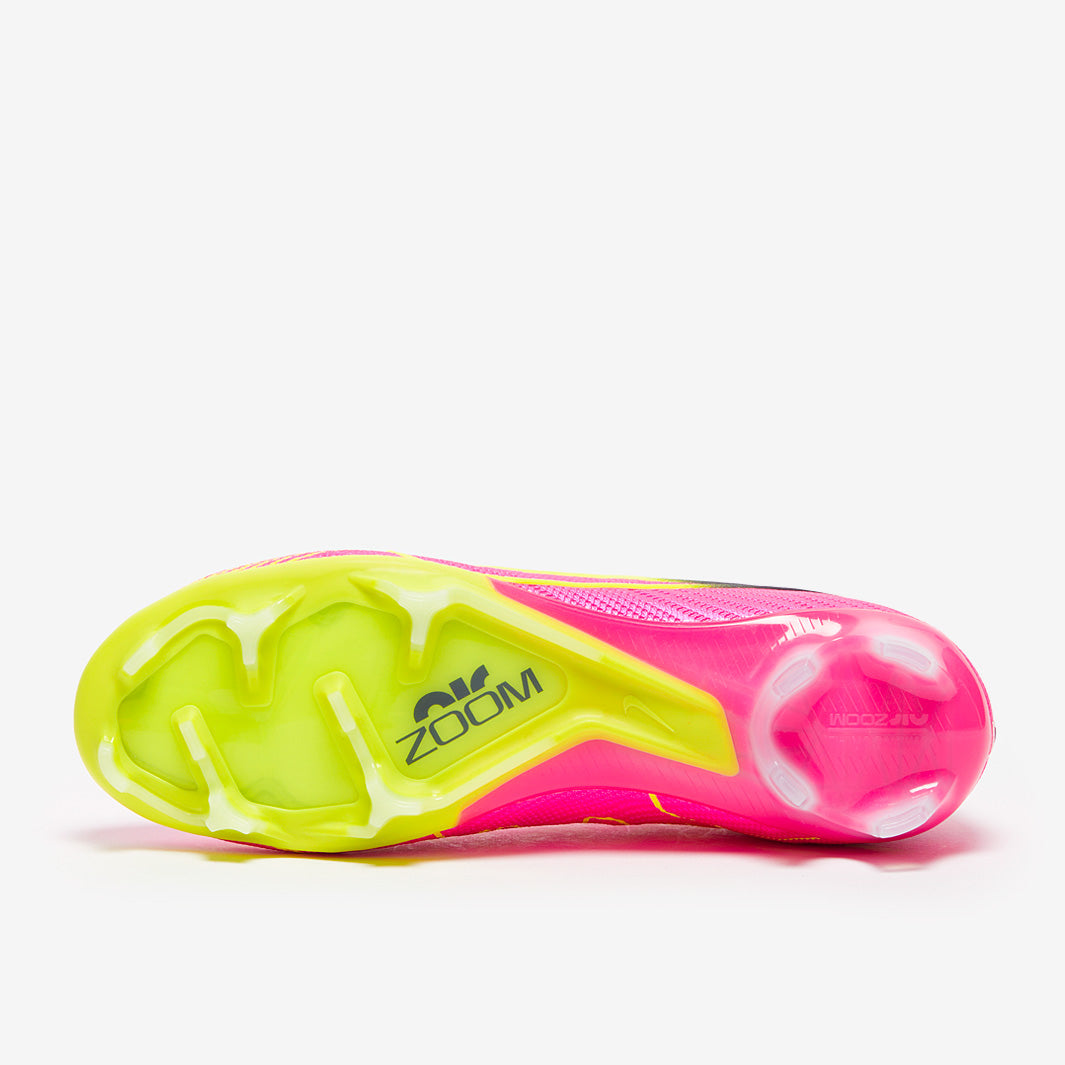 Nike Air Zoom Mercurial Vapor XV Elite FG Football Boots Pink Blast/Volt/Gridiron
