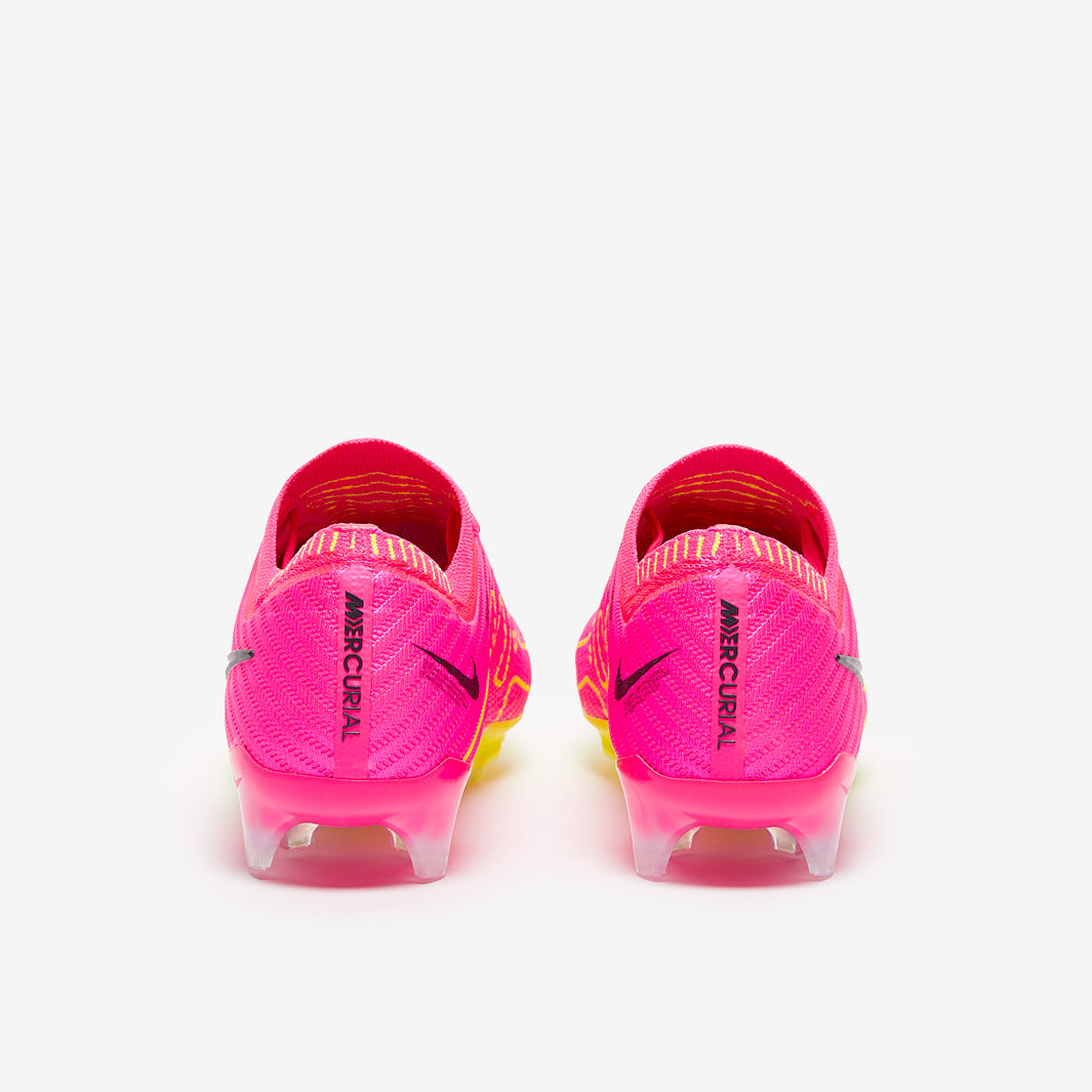 Nike Air Zoom Mercurial Vapor XV Elite FG Football Boots Pink Blast/Volt/Gridiron