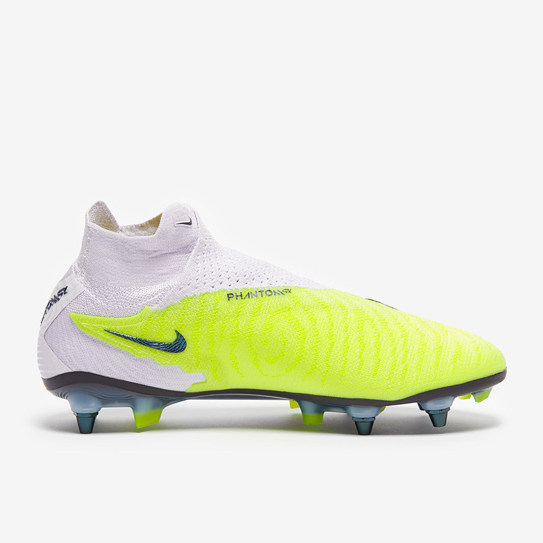 Nike Phantom GX Elite DF SG-Pro Player Edition Football Boots Barely Volt/Gridiron/Barely Grape