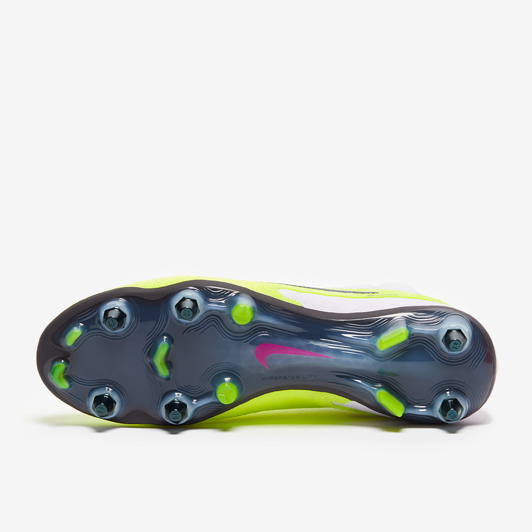 Nike Phantom GX Elite DF SG-Pro Player Edition Football Boots Barely Volt/Gridiron/Barely Grape