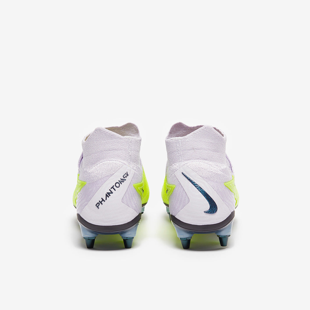 Nike Phantom GX Elite DF SG-Pro Player Edition Football Boots Barely Volt/Gridiron/Barely Grape