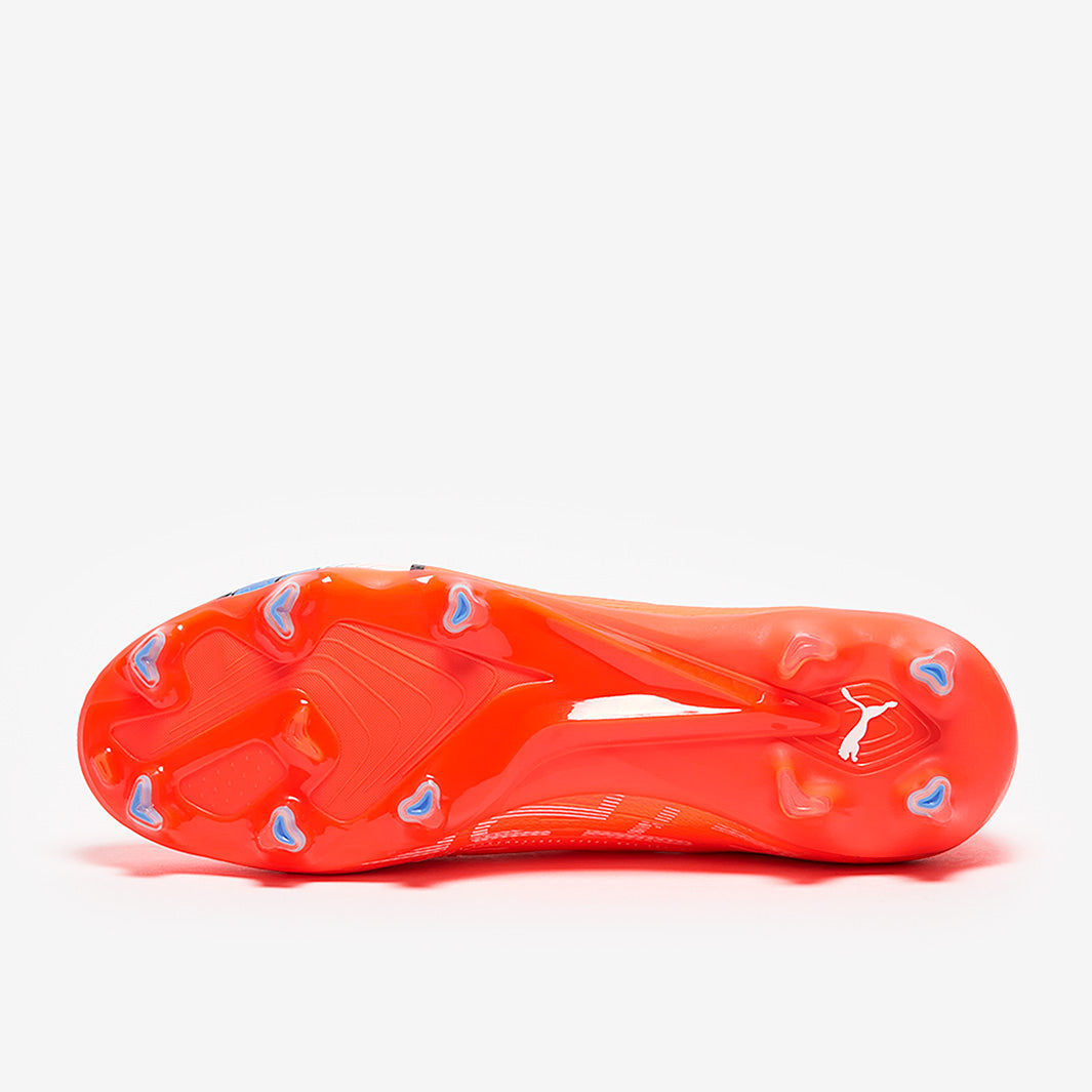 Puma Ultra Ultimate FG/AG Football Boots Puma Ultra Orange/Puma White/Blue Glimmer