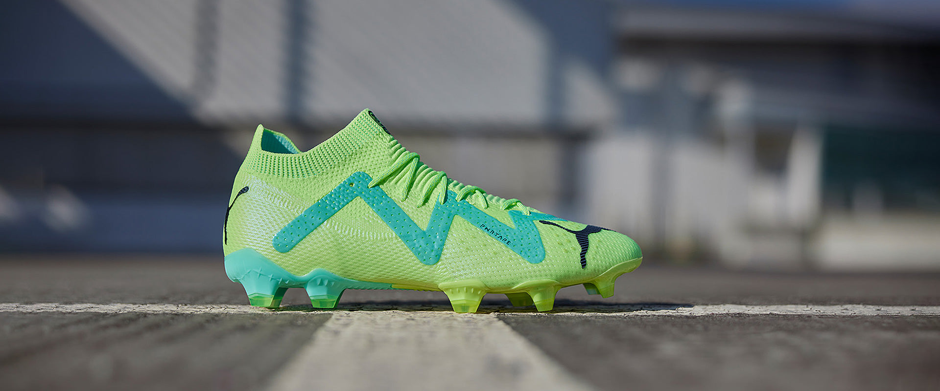 Puma Future Ultimate FG/AG Football Boots Fast Yellow/Puma Black/Electric Peppermint