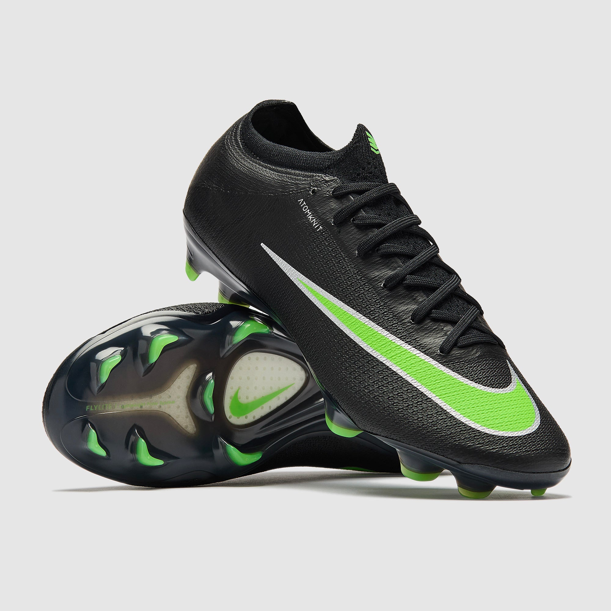 Nike Air Zoom Mercurial Vapor XVII Elite FG Football Boots Black/Illusion Green/Black