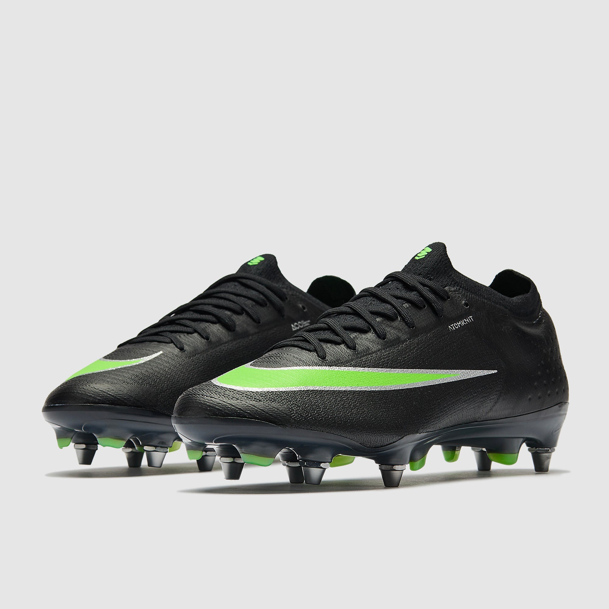Nike Air Zoom Mercurial Vapor XVII Elite SG-Pro Football Boots Black/Illusion Green/Black